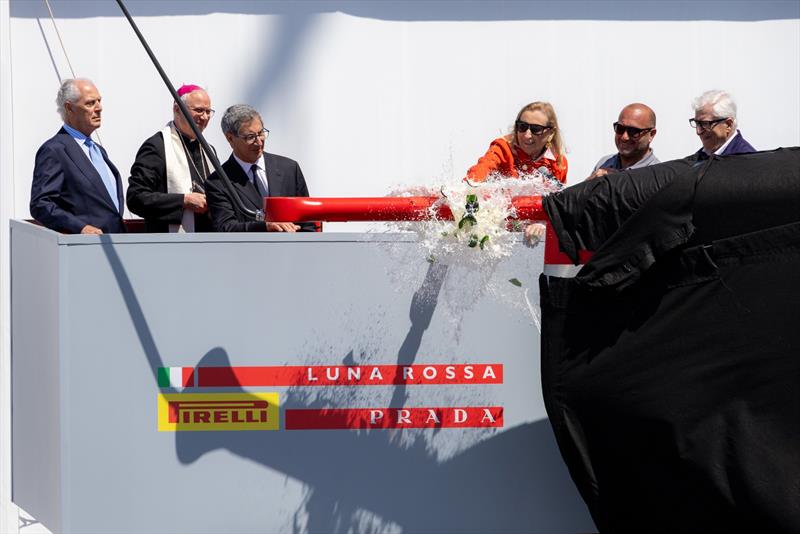 Luna Rossa christening - AC75 - May 2024 - Cagliari - photo © Andrea Pisapia