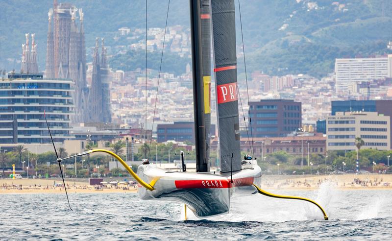 Luna Rossa - AC75 - July 2024 - Barcelona - photo © Studio Borlenghi