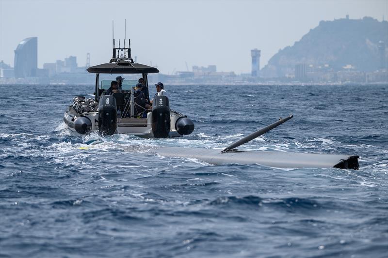 Alinghi Red Bull Racing- AC75 - Barcelona - August 20, 2024 - photo © Ricardo Pinto / America's Cup