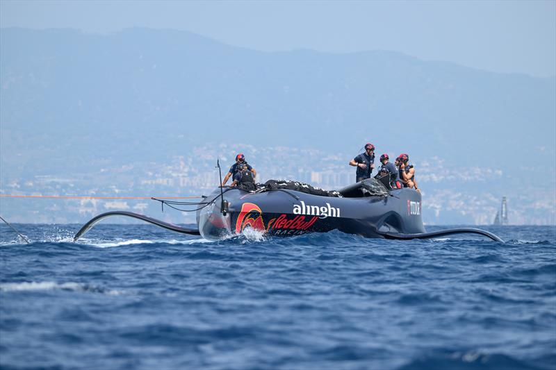 Alinghi Red Bull Racing- AC75 - Barcelona - August 20, 2024 - photo © Ricardo Pinto / America's Cup