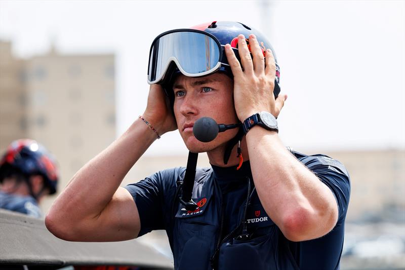 Nicolas Rolaz during dock out ahead of racing at the Louis Vuitton Preliminary Regatta in Barcelona, Spain. 22 August - photo © Alinghi Red Bull Racing