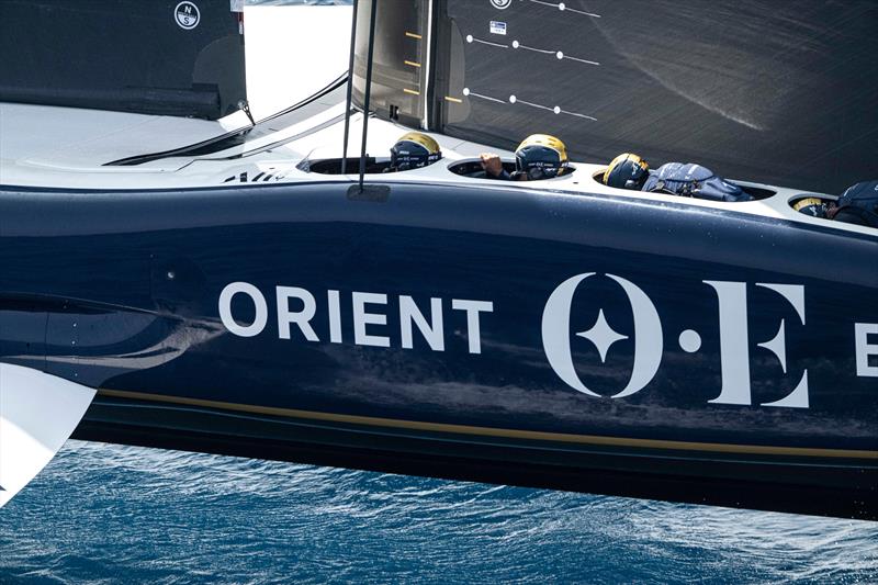 Orient Express - Race Day 3 - Louis Vuitton Preliminary Regatta - Barcelona - August 24, 2024 - photo © Ricardo Pinto / America's Cup