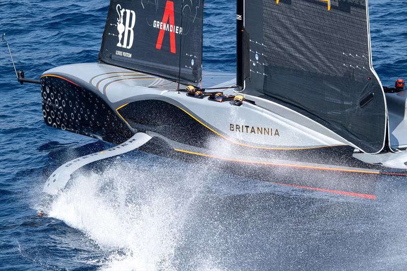 INEOS Britannia - Race Day 3 - Louis Vuitton Preliminary Regatta - Barcelona - August 24, 2024 - photo © Ricardo Pinto / America's Cup