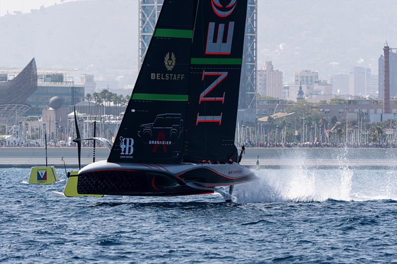 INEOS Britannia - Race Day 3 - Louis Vuitton Preliminary Regatta - Barcelona - August 24, 2024 - photo © Ian Roman / America's Cup