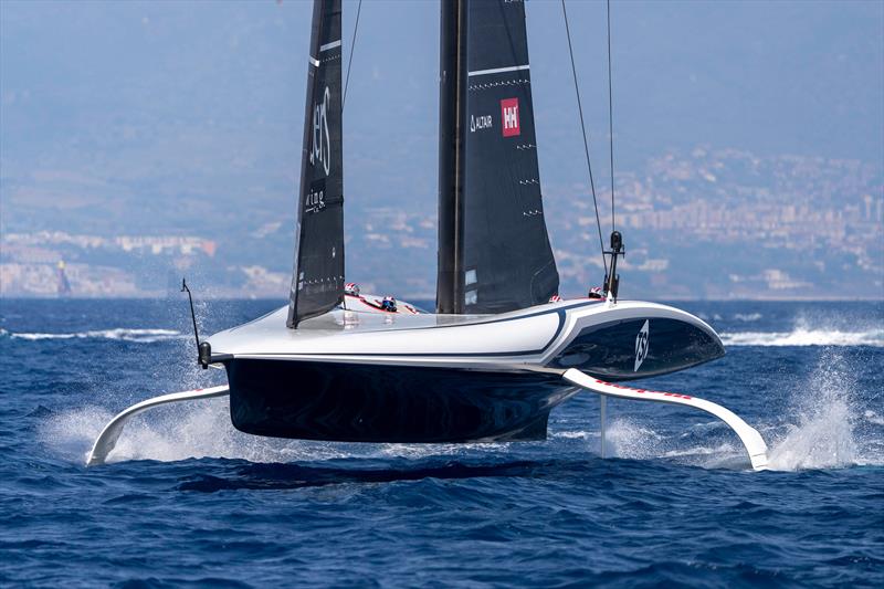 American Magic - Race Day 3 - Louis Vuitton Preliminary Regatta - Barcelona - August 24, 2024 - photo © Ian Roman / America's Cup