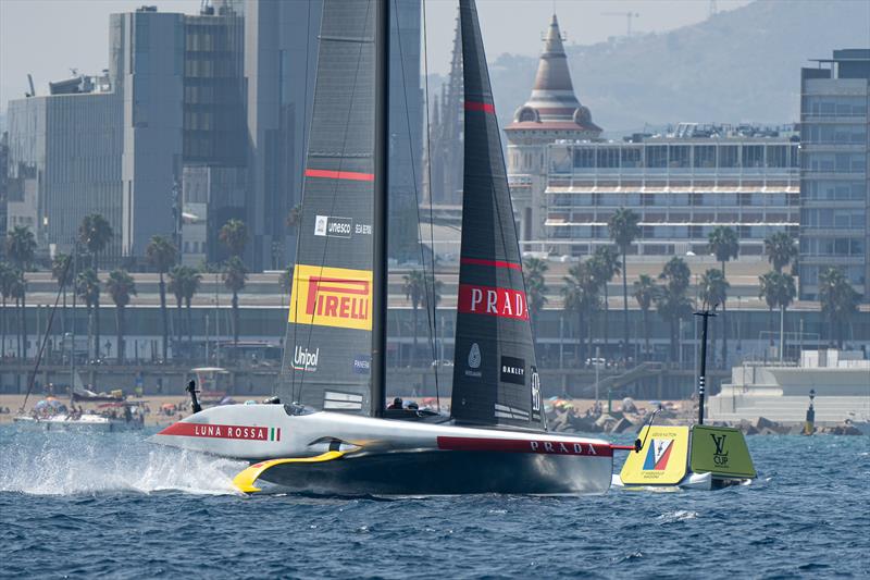 Luna Rossa Prada Pirelli - Race Day 3 - Louis Vuitton Preliminary Regatta - Barcelona - August 24, 2024 - photo © Ian Roman / America's Cup