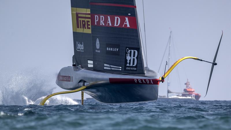 Luna Rossa Prada Pirelli on Louis Vuitton Preliminary Regatta Barcelona Day 3 - August 24th 2024 - photo © David Maynard / www.alleycatphotographer.com