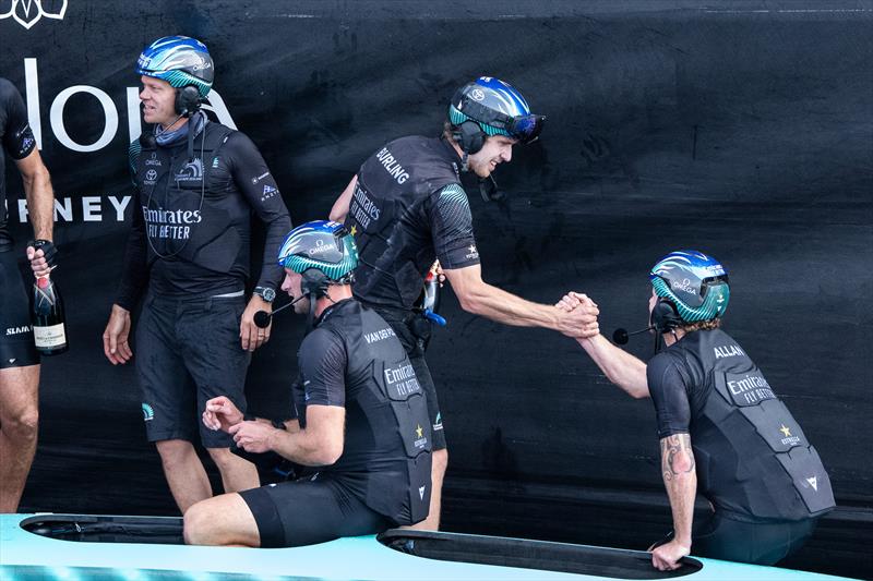 Emirates Team New Zealand - Race Day 4 - Final - Louis Vuitton Preliminary Regatta - Barcelona - August 25, 2024 - photo © Ricardo Pinto / America's Cup