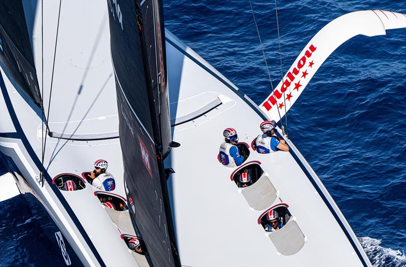 American Magic - Louis Vuitton Cup - Day 2 - Barcelona - August 30, 2024 - photo © Ricardo Pinto / America's Cup