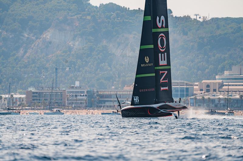 INEOS Britannia is scheduled for a double race day on Saturday - photo © Cameron Gregory / INEOS Britannia