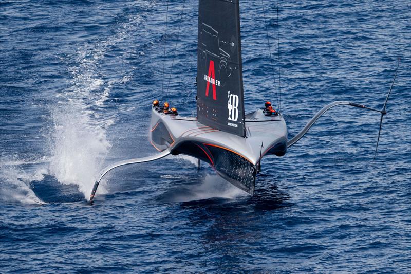 INEOS Britannia on Louis Vuitton Cup Round Robin 1 Day 3 - photo © Ricardo Pinto / America's Cup