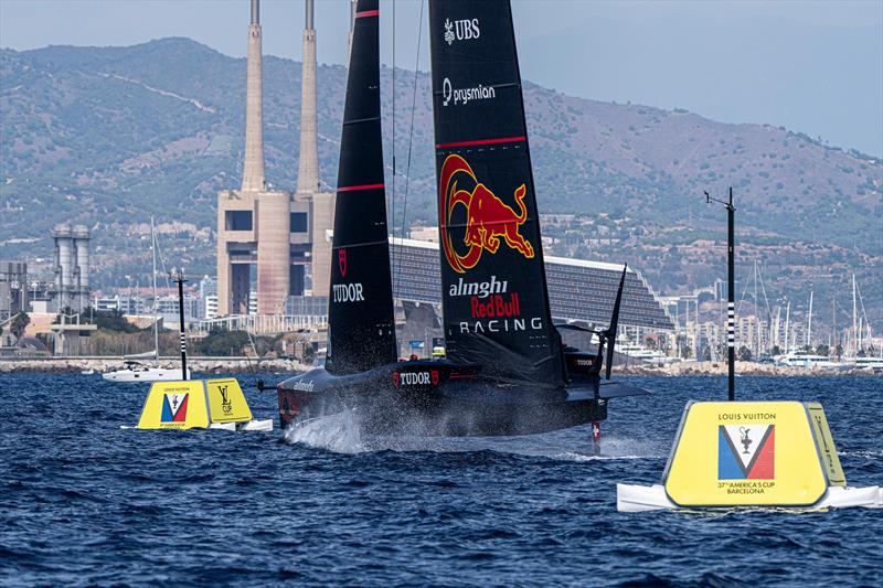 Alinghi Red Bull Racing - Louis Vuitton Cup - Day 3 - Barcelona - August 31, 2024 - photo © Ian Roman / America's Cup