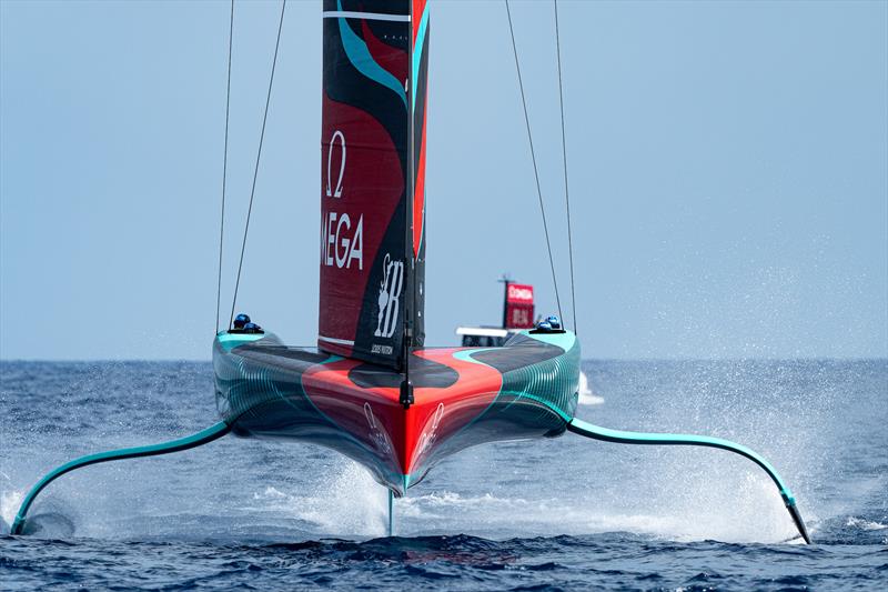 Emirates Team New Zealand - Louis Vuitton Cup - Day 3 - Barcelona - August 31, 2024 - photo © Ian Roman / America's Cup