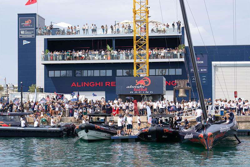 Alinghi Red Bull Racing - Louis Vuitton Cup - Day 3 - Barcelona - August 31, 2024 - photo © Ian Roman / America's Cup