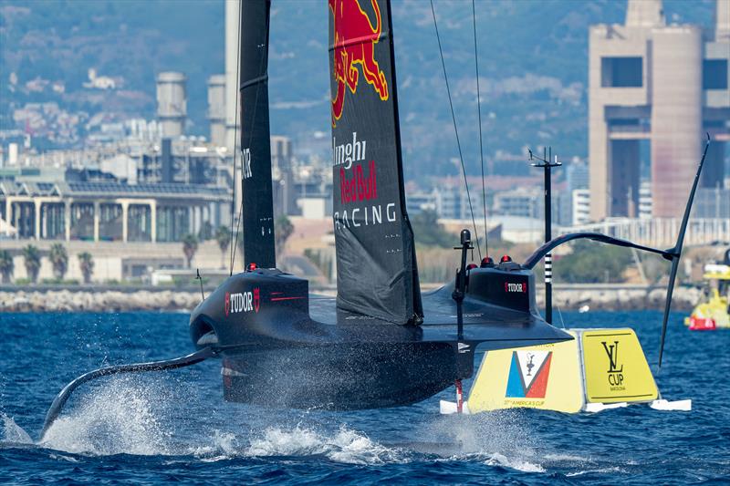 Alinghi Red Bull Racing - Louis Vuitton Cup - Day 3 - Barcelona - August 31, 2024 - photo © Ian Roman / America's Cup