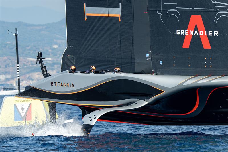 INEOS Britannia - Louis Vuitton Cup - Day 3 - Barcelona - August 31, 2024 - photo © Ian Roman / America's Cup