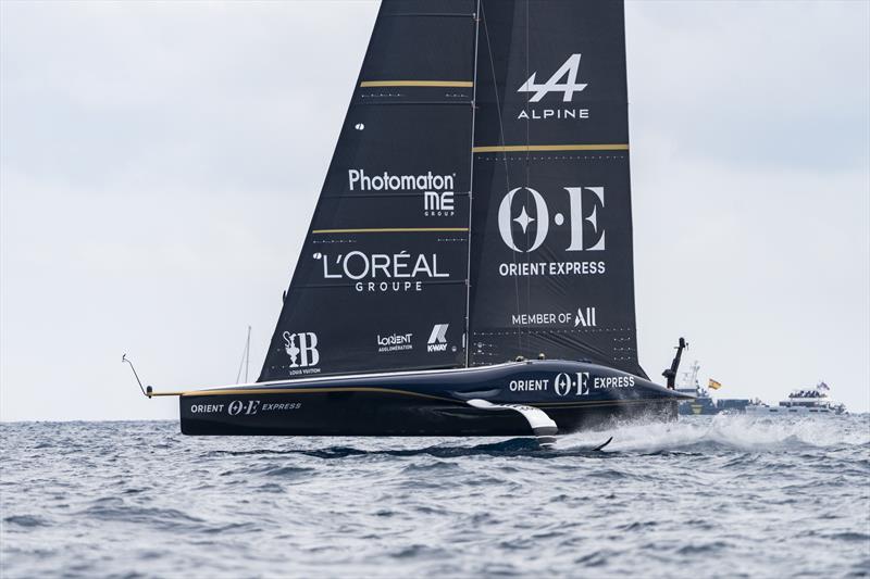 Orient Express Racing Team on Louis Vuitton Cup Round Robin 1 Day 4 - photo © Alexander Champy-McLean / Orient Express Racing Team