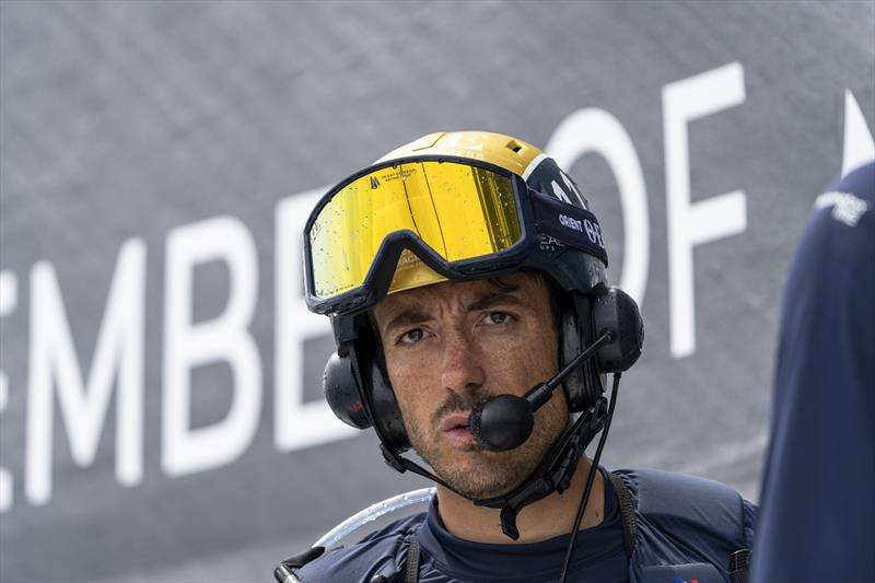 Orient Express Racing Team Skipper and Pilot Quentin Delapierre on Louis Vuitton Cup Round Robin 1 Day 4 - photo © Alexander Champy-McLean / Orient Express Racing Team