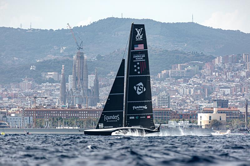 New York Yacht Club American Magic on Louis Vuitton Cup Round Robin 1 Day 4 - photo © NYYC American Magic Team / Amalia