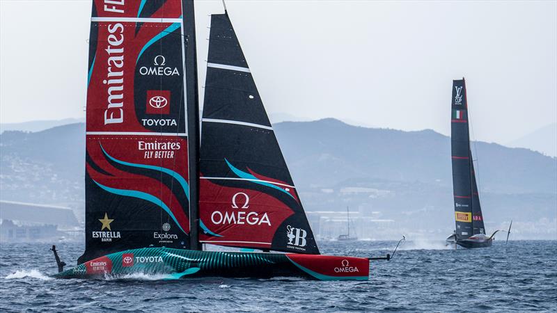 Emirates Team NZ - Race 17 - Day 5 - Round Robin 2 - Louis Vuitton Cup - September 3, 2024 - Barcelona - photo © Ian Roman / America's Cup