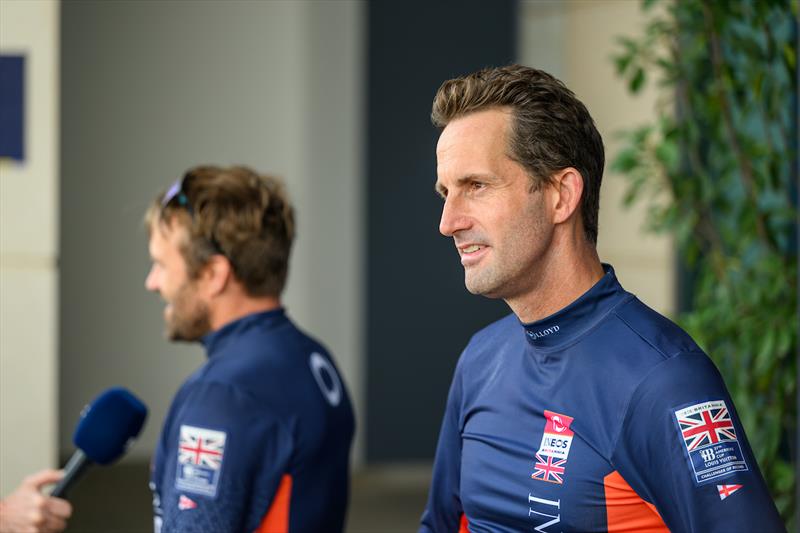 Ben Ainslie said his team battled hard against the Americans on Louis Vuitton Cup Round Robin Day 6 - photo © Ricardo Pinto / America's Cup