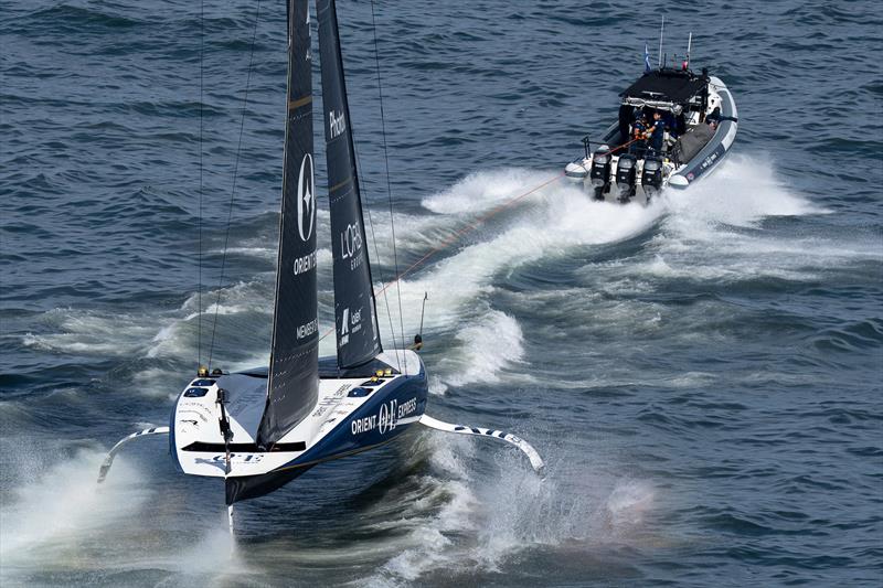 Orient Express Racing Team - Day 8 - Round Robin 2 - Louis Vuitton Cup - September 8, 2024 - photo © Ian Roman / America's Cup