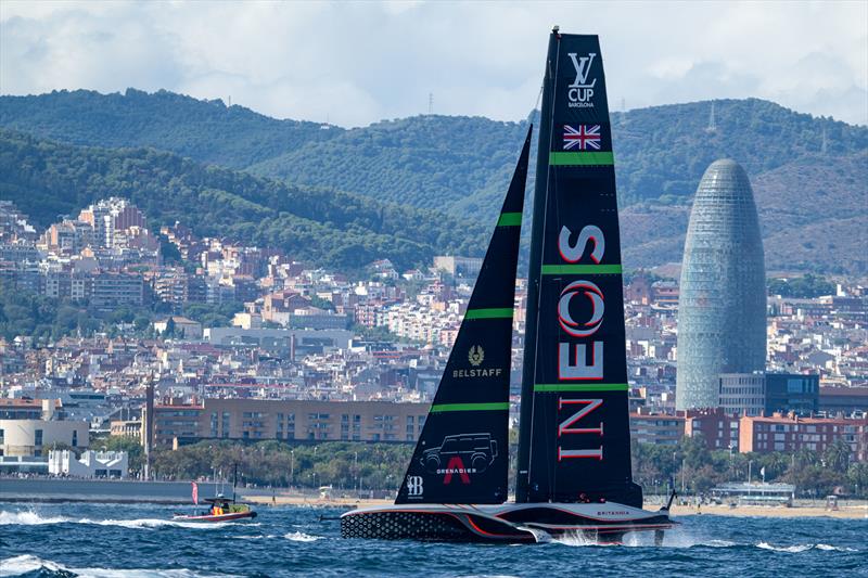 INEOS Britannia - Day 8 - Round Robin 2 - Louis Vuitton Cup - September 8, 2024 - photo © Ricardo Pinto / America's Cup