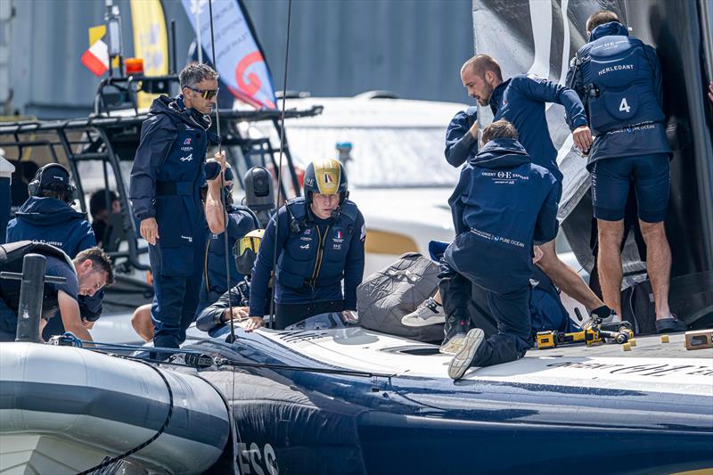 Orient Express Racing Team - Day 8 - Round Robin 2 - Louis Vuitton Cup - September 8, 2024 - photo © Ricardo Pinto / America's Cup