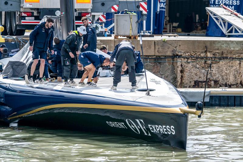 Orient Express Racing Team - Day 8 - Round Robin 2 - Louis Vuitton Cup - September 8, 2024 - photo © Ricardo Pinto