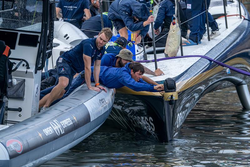 Orient Express Racing Team - Day 8 - Round Robin 2 - Louis Vuitton Cup - September 8, 2024 - photo © Ricardo Pinto / America's Cup