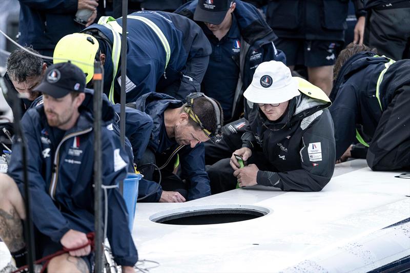 Orient Express Racing Team - Day 8 - Round Robin 2 - Louis Vuitton Cup - September 8, 2024 - photo © Ricardo Pinto / America's Cup