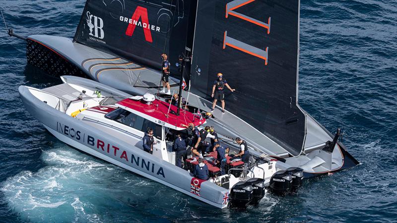 INEOS Britannia - Day 8 - Round Robin 2 - Louis Vuitton Cup - September 8, 2024 - photo © Ian Roman / America's Cup