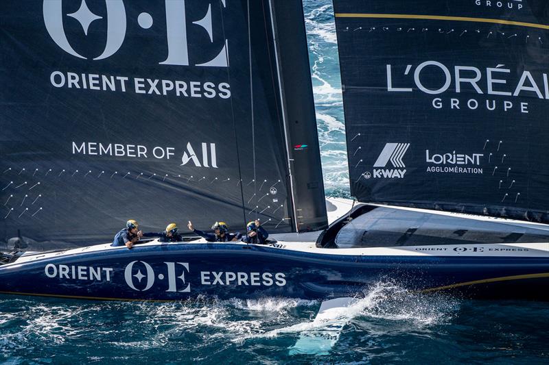 Orient Express Racing Team - Day 8 - Round Robin 2 - Louis Vuitton Cup - September 8, 2024 - photo © Ricardo Pinto / America's Cup