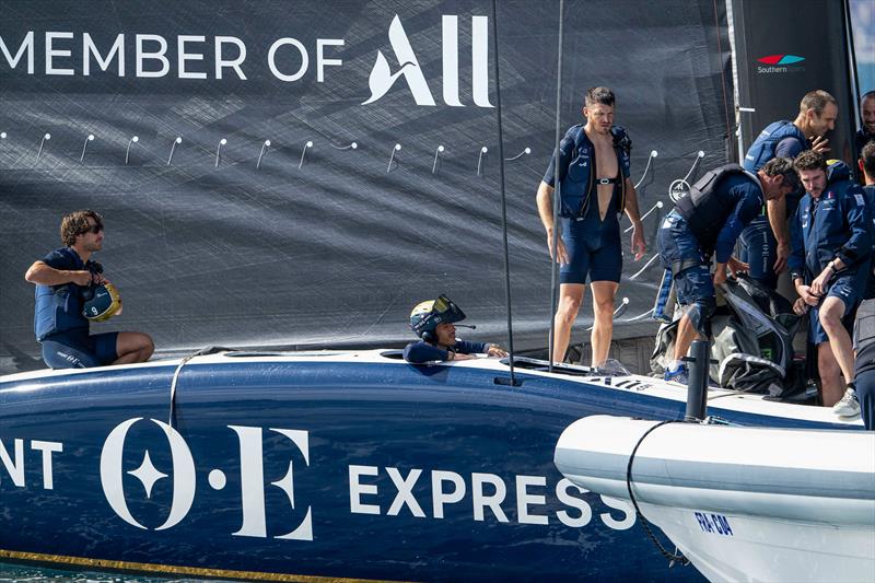 Orient Express Racing Team - Day 8 - Round Robin 2 - Louis Vuitton Cup - September 8, 2024 - photo © Ricardo Pinto / America's Cup