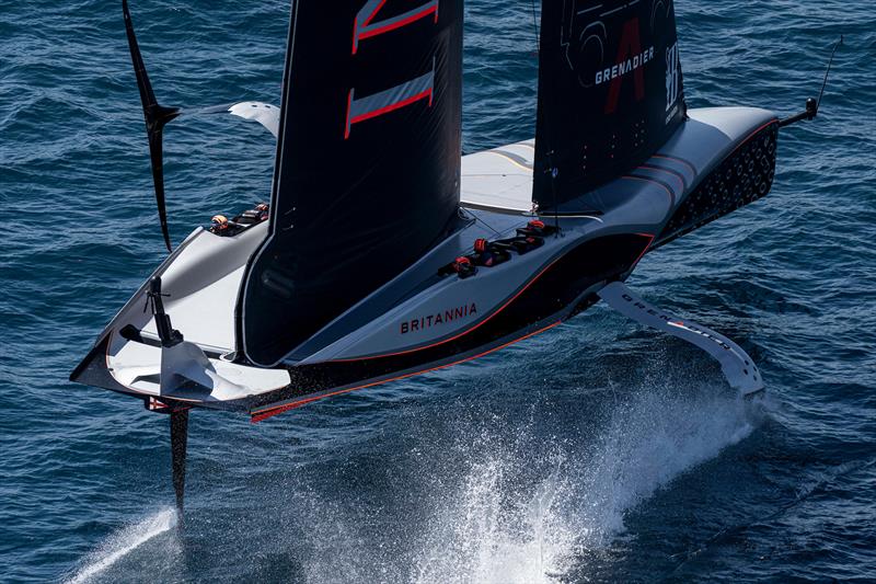 Orient Express Racing Team vs. INEOS Britannia on Louis Vuitton Cup Round Robin Day 9 - 9th September 2024 - photo © Ian Roman / America's Cup