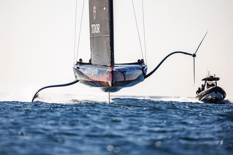 Alinghi Red Bull Racing progress to the Louis Vuitton Cup Semi-Finals on Louis Vuitton Cup Round Robin Day 9 - 9th September 2024 - photo © Alinghi Red Bull Racing / Samo Vidic