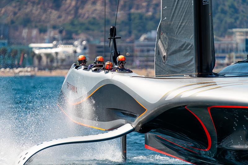 INEOS Britannia in the Louis Vuitton Cup - photo © Ugo Fonolla / America's Cup