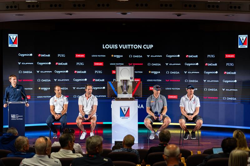 Media Conference - Semi-Finals - Louis Vuitton Cup - September 13, 2024 - photo © Ian Roman / America's Cup