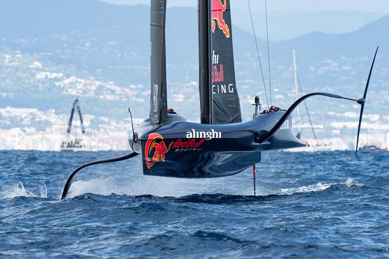 Alinghi Red Bull Racing vs. INEOS Britannia on Louis Vuitton Cup Semi-Finals Day 4 - 18th September 2024 - photo © Ian Roman / America's Cup