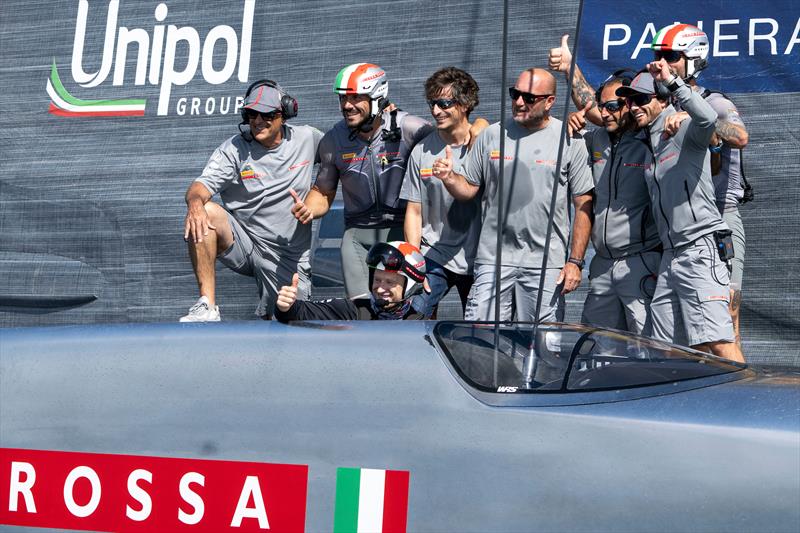 Luna Rossa Prada Pirelli progess to the Louis Vuitton Cup Final - 19th September 2024 - photo © Ricardo Pinto / America's Cup