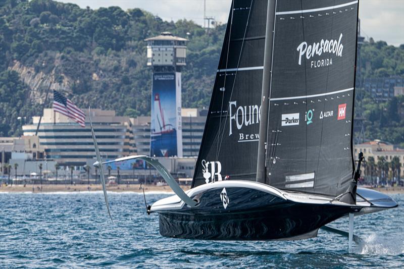 American Magic - Race 8  - Semi-Finals - Louis Vuitton Cup - Day 14 - September 19, 2024 - Barcelona - photo © Ricardo Pinto / America's Cup