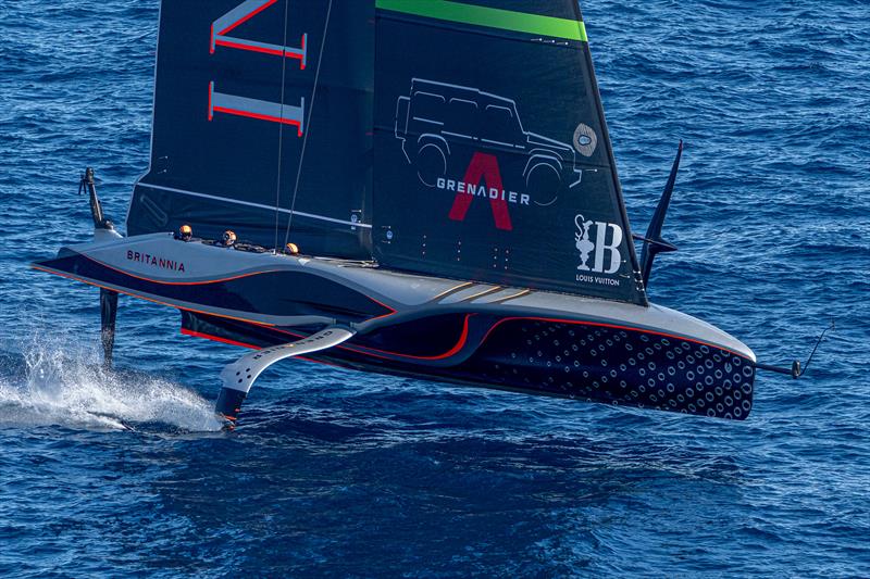 INEOS Britannia- Finals Louis Vuitton Cup - Race 3 (stopped) - Day 16 - September 28, 2024 - Barcelona - photo © Ian Roman / America's Cup