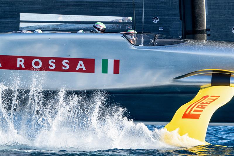  Luna Rossa and INEOS Britannia- Finals Louis Vuitton Cup - Race 3 (stopped) - Day 16 - September 28, 2024 - Barcelona - photo © Ian Roman / America's Cup