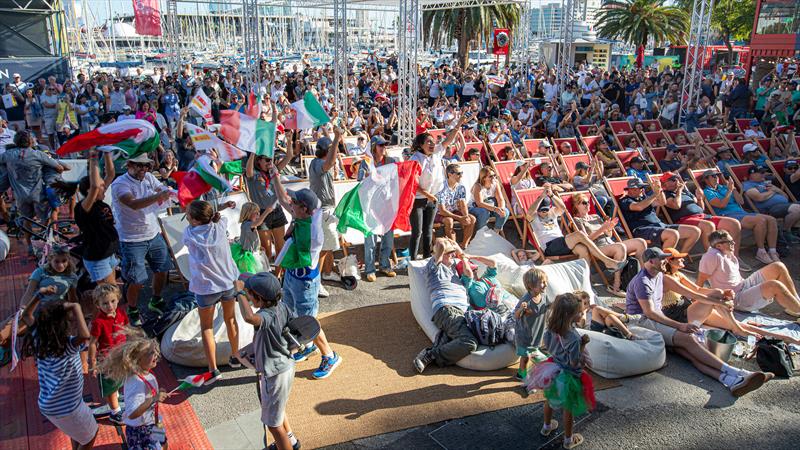 Shore side - Finals Louis Vuitton Cup - Race 3 - Day 17 - September 29, 2024 - Barcelona - photo © Ana Ponce / America's Cup