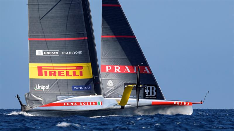 Luna Rossa Prada Pirelli on Louis Vuitton Cup Final Race Day 4 - September 30, 2024 - photo © David Maynard / www.alleycatphotographer.com