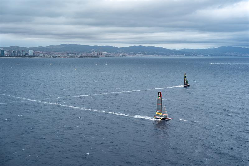 Luna Rossa Prada Pirelli vs INEOS Britannia - Louis Vuitton Cup Final - Race Day 6 - October 2, 2024  - photo © Ian Roman / America's Cup