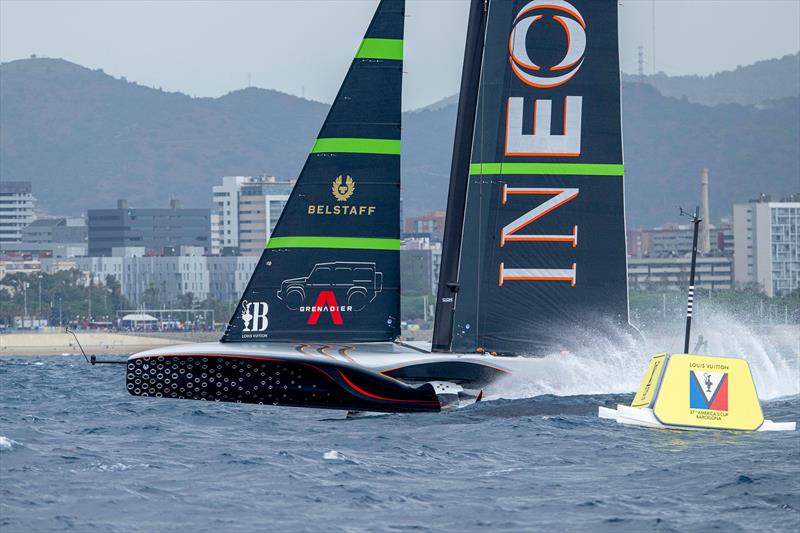 INEOS Britannia - Louis Vuitton Cup -  Final  - Race Day 6 - October 2, 2024  - photo © Ricardo Pinto / America's Cup