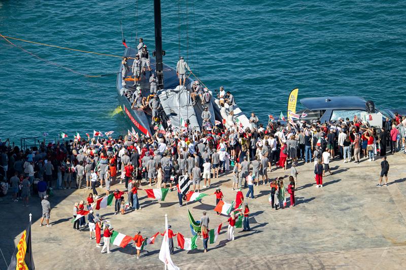 Luna Rossa Prada Pirelli after the final race - Louis Vuitton Cup Final - October 4, 2024 - photo © Ricardo Pinto / America's Cup