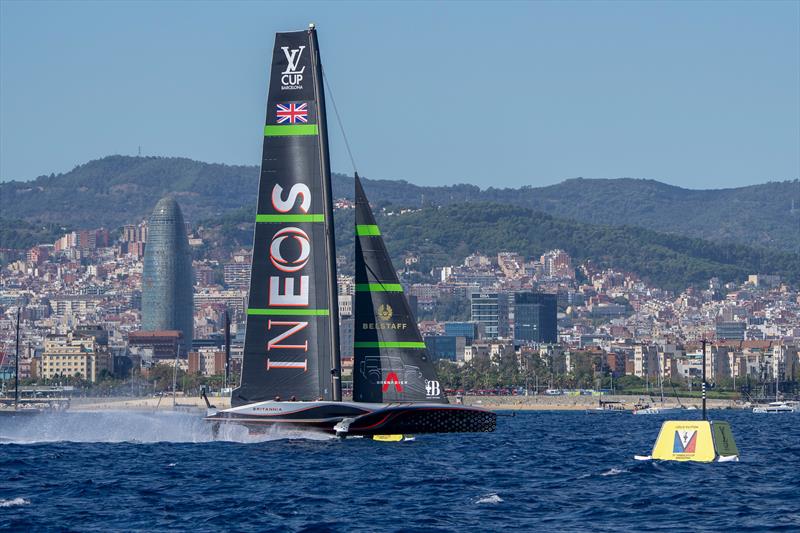  INEOS Britannia - Louis Vuitton Cup - Final - Race Day 7 - October 4, 2024 - photo © Ian Roman / America's Cup