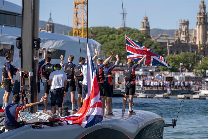  INEOS Britannia - Louis Vuitton Cup - Final - Race Day 7 - October 4, 2024 - photo © Ian Roman / America's Cup